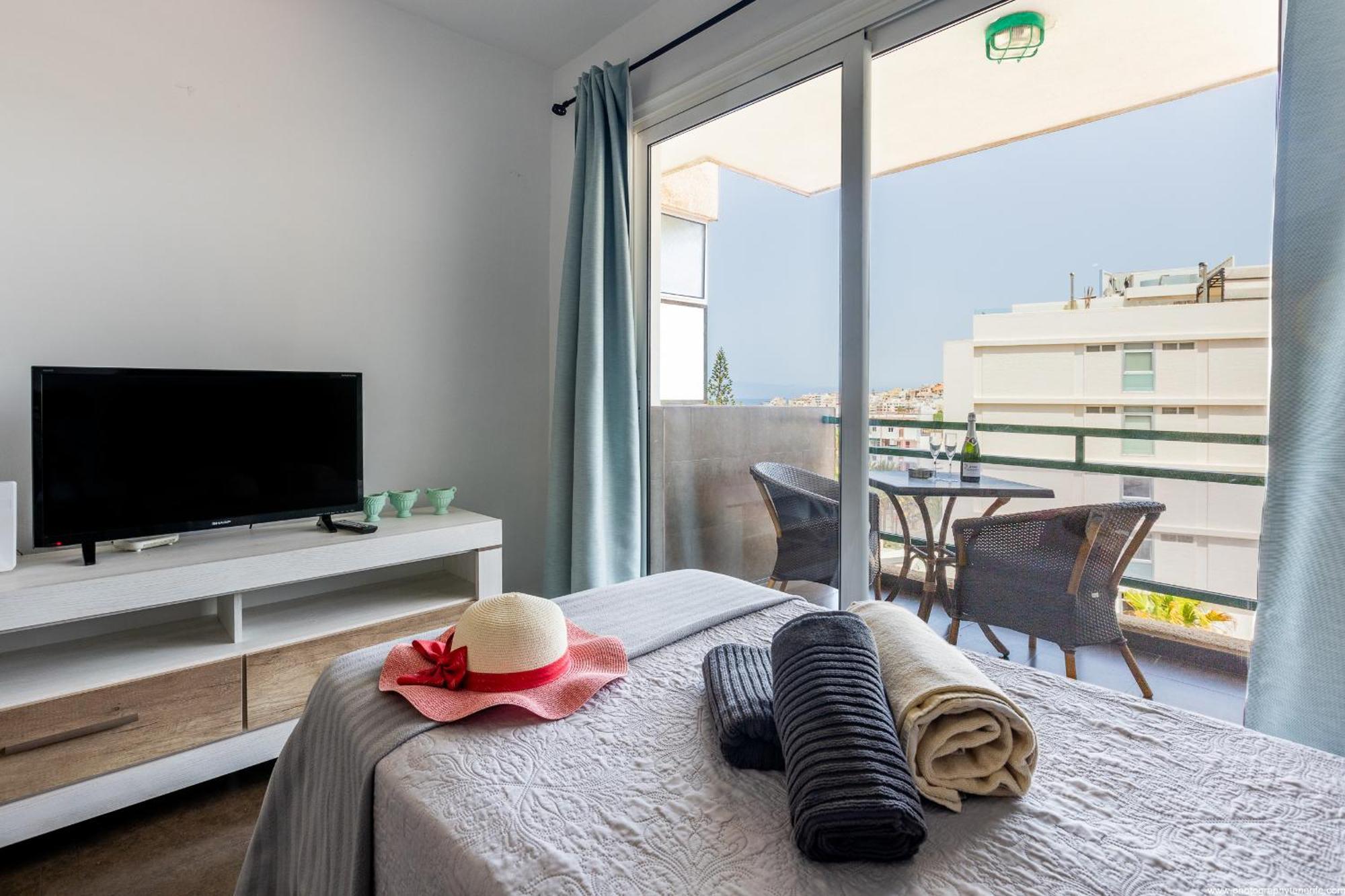 603 Comodoro Studio Beach Front Los Cristianos  Exterior foto